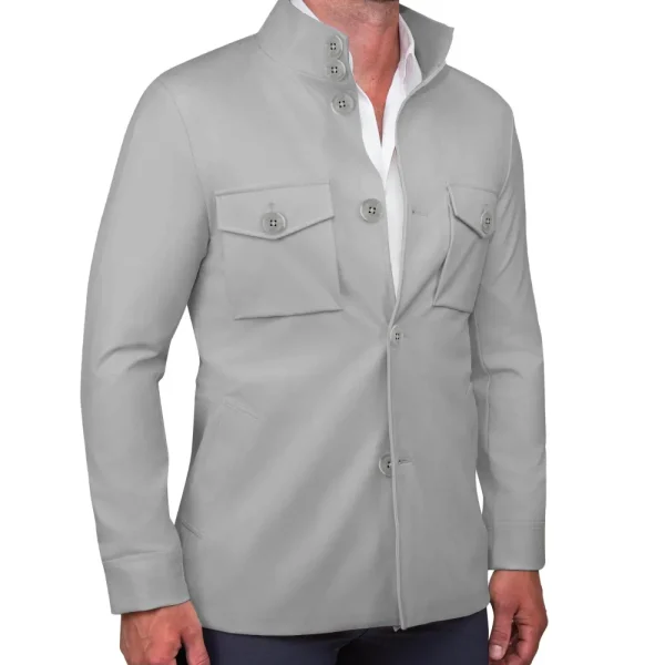 State and Liberty Field Jacket - Light Grey | Coats & Jackets
