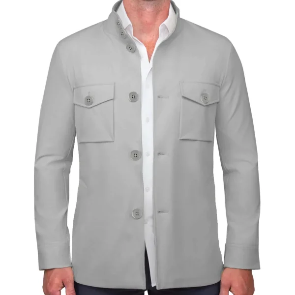 State and Liberty Field Jacket - Light Grey | Coats & Jackets