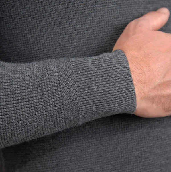 State and Liberty Heavy Knit Crewneck - Charcoal | Quarter Zips & Hoodies | Casual Long Sleeves