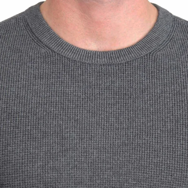 State and Liberty Heavy Knit Crewneck - Charcoal | Quarter Zips & Hoodies | Casual Long Sleeves