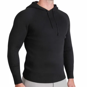 State and Liberty Heavy Knit Hoodie - | Quarter Zips & Hoodies | Casual Long Sleeves