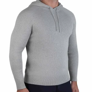 State and Liberty Heavy Knit Hoodie - | Casual Long Sleeves | Quarter Zips & Hoodies