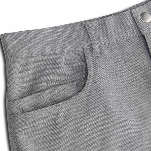 State and Liberty Knit Chino - Light Grey | Tech Chinos | Suit Pants