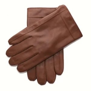 State and Liberty Leather Gloves - Light Brown | Accessories