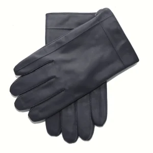 State and Liberty Leather Gloves - Navy | Accessories