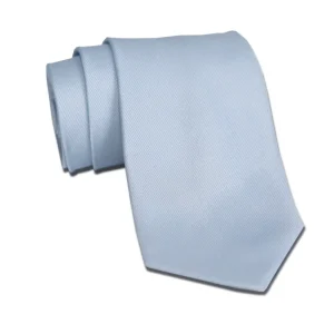 State and Liberty Light Blue Woven Silk Tie | Accessories