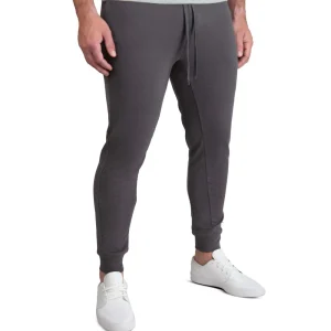 State and Liberty Lightweight Knit Waffle Jogger - Charcoal | Joggers