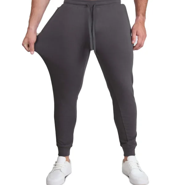 State and Liberty Lightweight Knit Waffle Jogger - Charcoal | Joggers