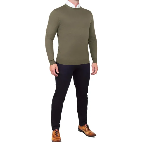 State and Liberty Mid-Weight Wool Crewneck - | Quarter Zips & Hoodies | Casual Long Sleeves