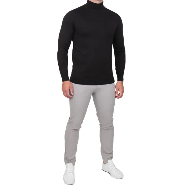 State and Liberty Mid-Weight Wool Turtleneck - | Quarter Zips & Hoodies | Casual Long Sleeves