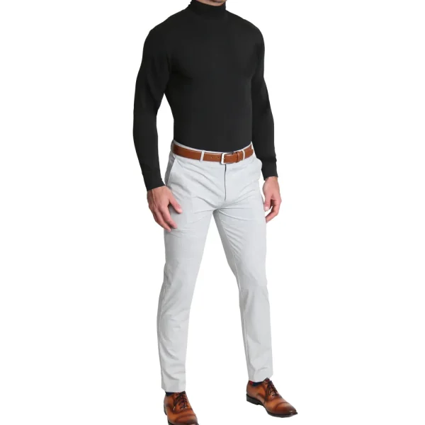 State and Liberty Mock Turtleneck - Black | Quarter Zips & Hoodies | Casual Long Sleeves