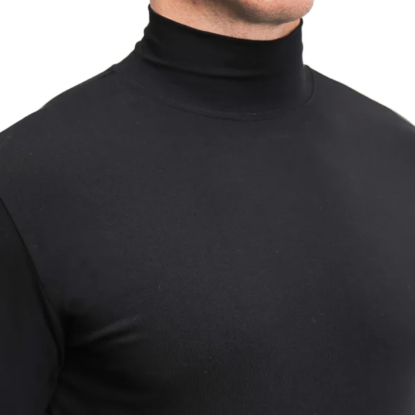 State and Liberty Mock Turtleneck - Black | Quarter Zips & Hoodies | Casual Long Sleeves