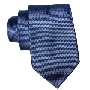 State and Liberty Navy Woven Silk Tie | Accessories