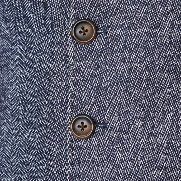 State and Liberty Open Button Overcoat - Navy Herringbone | Coats & Jackets