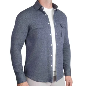 State and Liberty Patch Pocket Button Down - | Casual Long Sleeves | Long Sleeve Button Downs