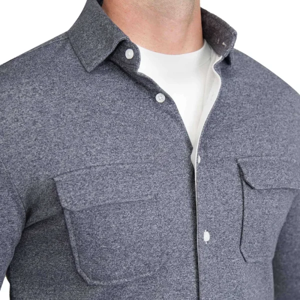 State and Liberty Patch Pocket Button Down - | Casual Long Sleeves | Long Sleeve Button Downs