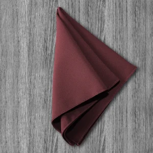 State and Liberty Pocket Square - Maroon | Accessories