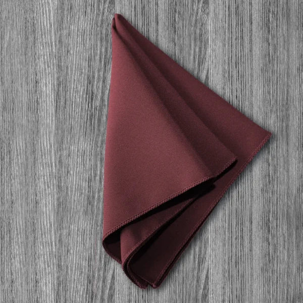 State and Liberty Pocket Square - Maroon | Accessories