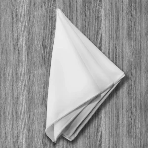 State and Liberty Pocket Square - White | Accessories