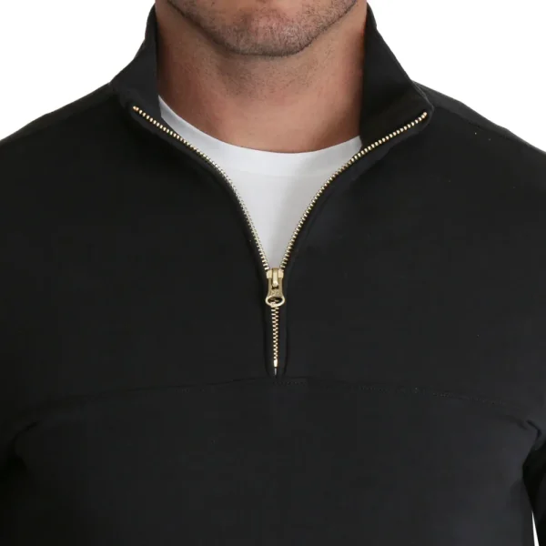 State and Liberty Quarter Zip - Solid Black | Quarter Zips & Hoodies