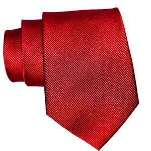 State and Liberty Red Woven Silk Tie | Accessories