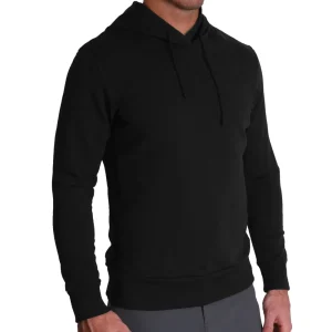 State and Liberty Solid Black Hoodie | Quarter Zips & Hoodies