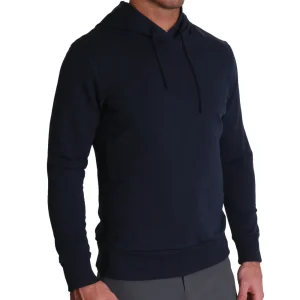 State and Liberty Solid Navy Hoodie | Quarter Zips & Hoodies