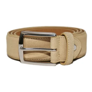 State and Liberty Suede Belt - Tan | Accessories