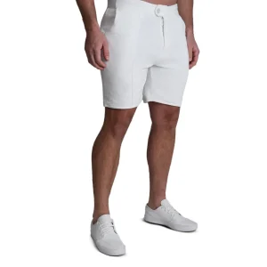 State and Liberty Terry Cloth Bungalow Shorts - White | Shorts