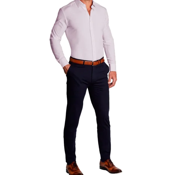 State and Liberty "The Atko" Powder Purple | Dress Shirts