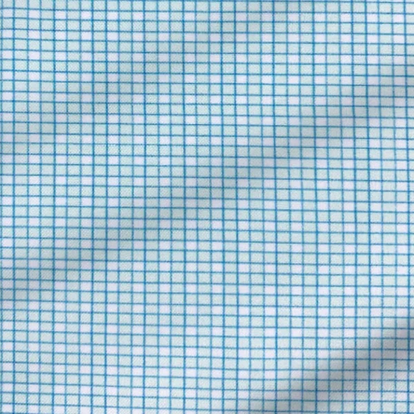 State and Liberty "The Atlas" Mint, Blue, & White Mini Check | Dress Shirts