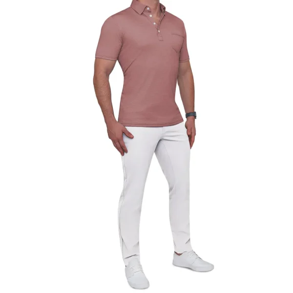 State and Liberty "The Avery" Pique Polo | Short Sleeve Button Downs | Polos