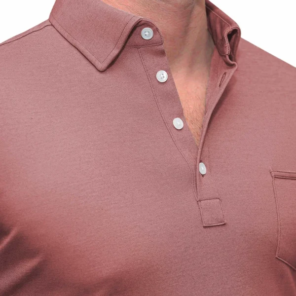 State and Liberty "The Avery" Pique Polo | Short Sleeve Button Downs | Polos