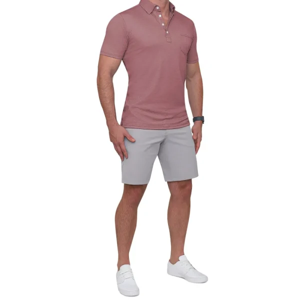 State and Liberty "The Avery" Pique Polo | Short Sleeve Button Downs | Polos