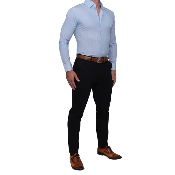 State and Liberty "The Bruce" Multicolor Pinstripe | Dress Shirts