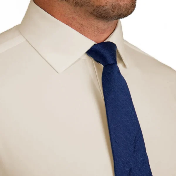 State and Liberty ''The Cameron'' Solid Ivory | Dress Shirts