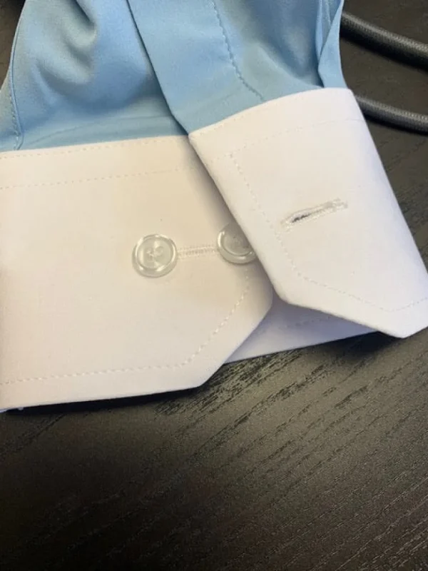 State and Liberty "The Clark" Light Blue with White Collar | Dress Shirts