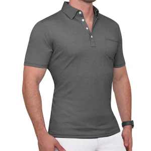 State and Liberty "The Conrad" Pique Polo | Short Sleeve Button Downs | Polos