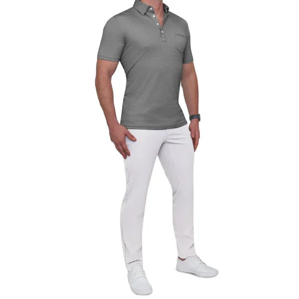 State and Liberty "The Conrad" Pique Polo | Short Sleeve Button Downs | Polos