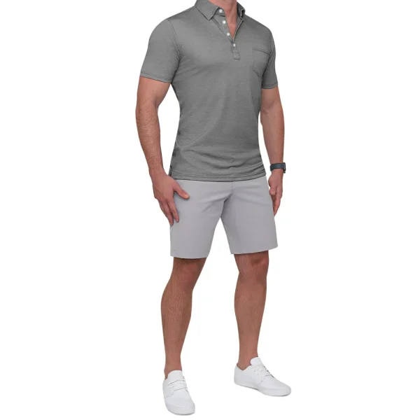 State and Liberty "The Conrad" Pique Polo | Short Sleeve Button Downs | Polos