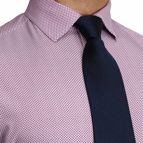 State and Liberty "The Cullinan" Purple Diamond Print | Dress Shirts