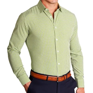 State and Liberty "The Dallas" Green Gingham | Dress Shirts