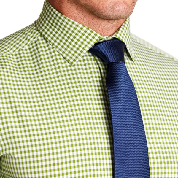 State and Liberty "The Dallas" Green Gingham | Dress Shirts