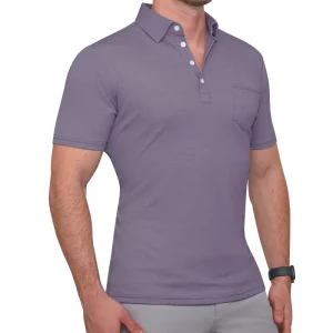 State and Liberty "The Ezra" Pique Polo | Short Sleeve Button Downs | Polos