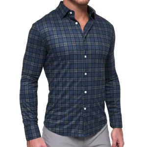 State and Liberty "The Gregory" Blue, Tan, & Teal Plaid Button Down | Casual Long Sleeves | Long Sleeve Button Downs