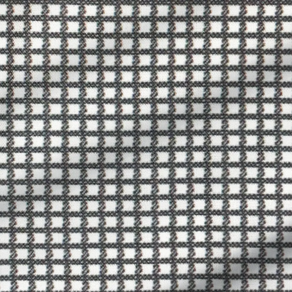 State and Liberty "The Harris" Grey Roped Windowpane | Dress Shirts