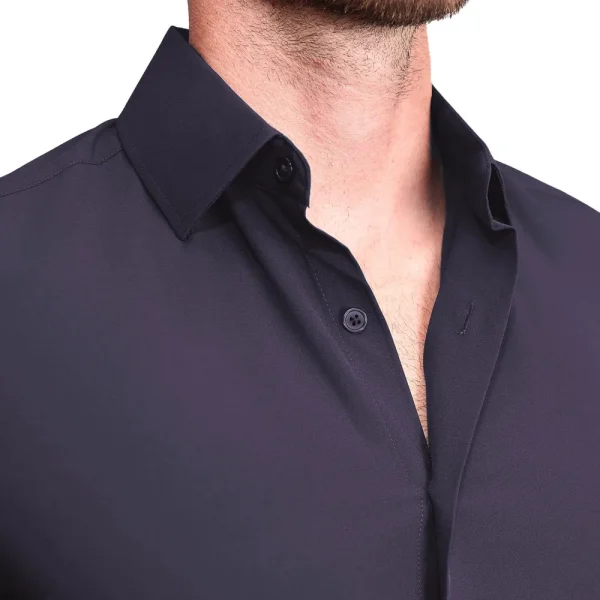 State and Liberty "The Hawkeye" Solid Plum | Dress Shirts