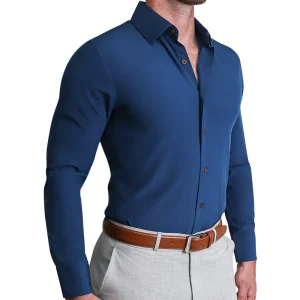 State and Liberty "The Howard" Solid Navy | Dress Shirts