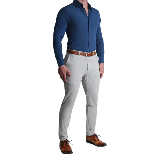 State and Liberty "The Howard" Solid Navy | Dress Shirts