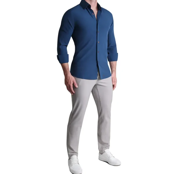 State and Liberty "The Howard" Solid Navy | Dress Shirts